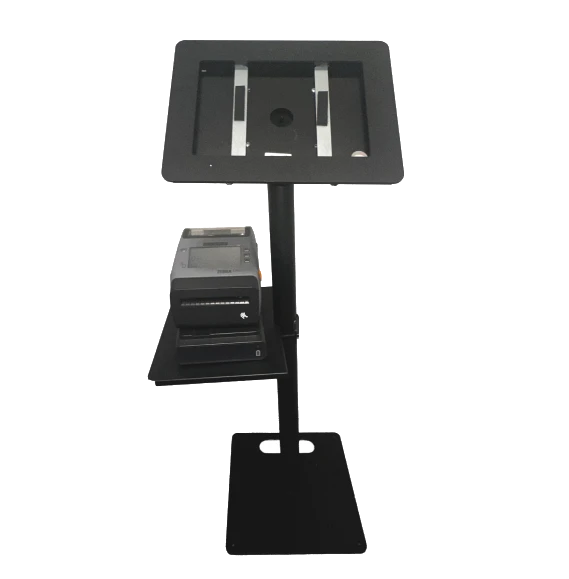 Floor stand for iPad + Printer