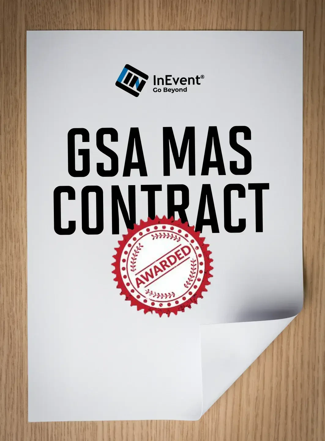 InEvent GSA Multiple Award Schedule (MAS) contract